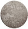 Homie Living Teppich - Läufer, nachhaltig, modern, einfarbig, kuschelig weich und sehr flauschig, Hochflor bestens geeignet für Wohnzimmer, Schlafzimmer, Kinderzimmer, Matteo (80 cm rund, Sand Beige)