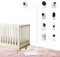 Infant Gadgets Babyphone Bodenständer Halter Kompatibel mit Infant Optics, Hello Baby, Nanit Bodenständer, Motorola, Vava, Babyphone Halterung Sicher, Verstellbar & Universal Halterung
