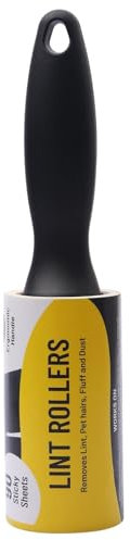 Lint Rollers for Pet Hair Extra Sticky, Lint Roller with Upgraded Handle, 90 Sheets in Total, Portable Pet Lint Remover for Clothes, Furniture