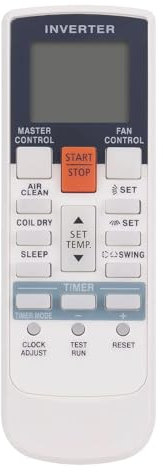 VINABTY AR-RY12 Replacement Remote Control Compatible with Fujitsu Air Conditioner AR-ry12 AR-RY13 AR-RY16 ar-ry18 ar-ry19 ASU9RLF ASU9R2 ASU7RLF