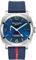 SEAKOSS GMT Uhren für Herren, automatisch, 45 mm, Datum, 10 ATM, wasserdicht, Möwe, ST2557, leuchtendes Edelstahl-Saphirglas, mechanische Armbanduhr, S8441, Blau Grün