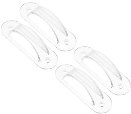 Gatuida 4 Stück Schalter Schutzabdeckungs Transparent Aus Kunststoff Mit Verriegelung Für Wand Und Steckdosen Lichtschalter Kindersicher Ohne Werkzeug Montierbar Für Zuhause