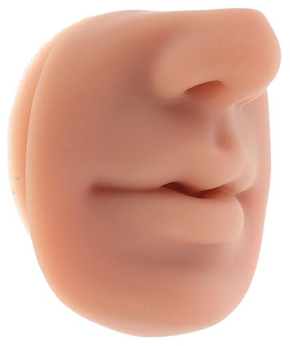 WRITWAA Forma Labbra in Silicone 3d, Superficie Liscia, per Pratica di Tatuaggi e Piercing, per Insegnamento, Portatile | Superficie Liscia, Adatte All’insegnamento, Uso Didattico e Allenamento Tecnico in Laboratorio