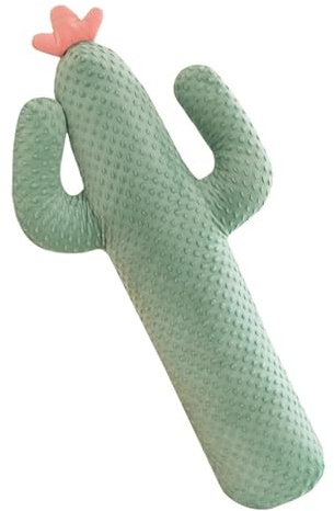 JORCEDI Kaktus Kuscheltier Stofftier, Gewichtskuscheltier, Kaktus Langes PlüSchkissen, XXL Kuscheltierkaktus, Kaktusform Dekokissen, FüR Jungen Und MäDchen Sofadekoration (lv,100cm)
