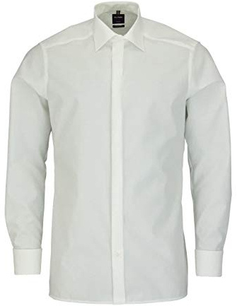 OLYMP Luxor modern fit Gala Hemd Langarm Popeline beige