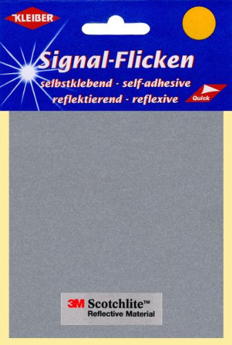 Kleiber + Co.GmbH Signal-Flicken selbstkl, grau, Mittel