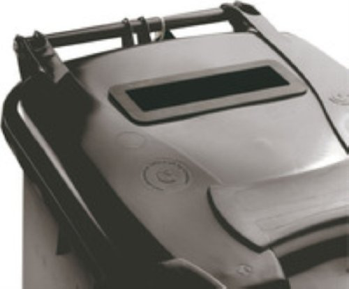 Confidential Waste Wheelie Bin 140 Litre Grey 377880