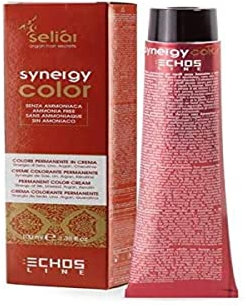 Echosline Seliàr Synergy Color-Coloración en Crema marrón Claro sin amoníaco (5.7), Castano Medio, 100mL