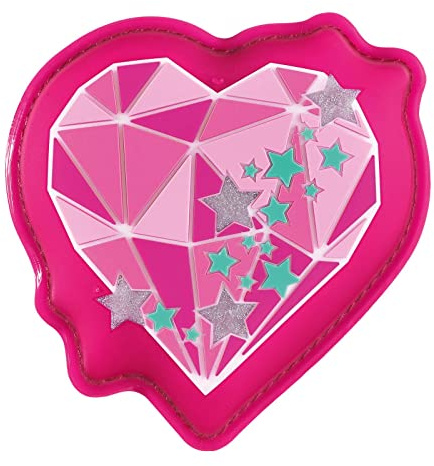 Step by Step Magic Mags Flash „Heart Baila“, pink, Herz, mit Leuchteffekt, als Ergänzung für den Schulranzen oder Vorschulrucksack