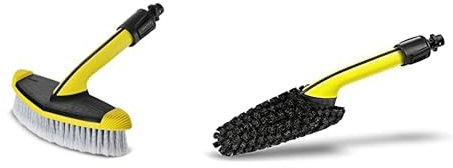 Karcher Soft Washing Brush - Pressure Washer Accessory + Alloy Wheel Wash Brush for Pressure Washer Accessory