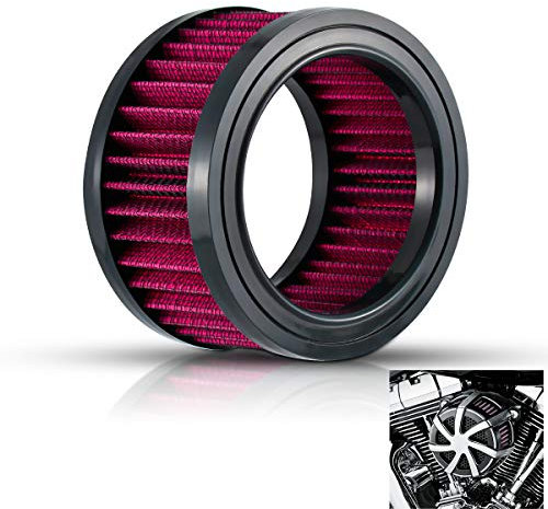 KATUR Moto Filtro dell'Aria Filtro dalla Presa della Presa del corredo CNC Aria Griglia Billet Coperchio in Alluminio Kit di Sistema per Harley Sportster XL883 XL1200 1988-2015