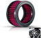 KATUR Moto Filtro dell'Aria Filtro dalla Presa della Presa del corredo CNC Aria Griglia Billet Coperchio in Alluminio Kit di Sistema per Harley Sportster XL883 XL1200 1988-2015