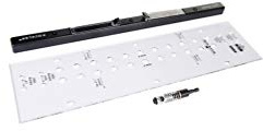 Rockler 691546 Shelving Jig with Self-Centring Bit, White/Black