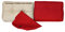 LILENO HOME Palettenkissen Bezug Rot - Ersatzbezug für Rückenkissen/Seitenkissen 60 x 40 x 16-20 cm - Polster Bezug für Europaletten - Palettenkissen Outdoor Hülle für Palettenmöbel