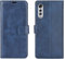 Kezaizhe Klapphülle für LG Velvet Hüllen PU Leder Wallet Schutzhülle Schutz Mobiltelefon Flip Back Cover für Velvet LG Velvet 5G 4G LTE Tasche Handy Zubehör (Blue)