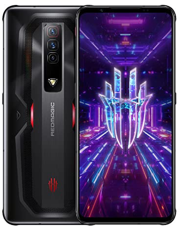 REDMAGIC 7 165Hz Gaming Handy, 5G Android Smartphone, 12GB RAM+128GB ROM, Snapdragon 8 Gen 1, 6.8 AMOLED FHD Bildschirm, 4500mAh Gaming Telefon, 64MP Kamera, 30W Ladegerät, Dual-SIM, NFC Schwarz