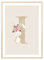 MeinBaby123® Buchstaben Poster DIN A4 Kinderzimmer Mädchen und Junge | Babyzimmer Deko | Bilder Kinderzimmer | Geschenkideen zur Geburt | Geburtsposter | Anfangsbuchstabe Poster I (Hase - I)