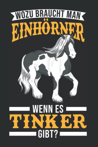 Tinker Tagesplaner: Irish Tinker Pferd Einhorn Tinker / Kalender 2023 & 2024 / Wochenplaner Tagesplaner Planer / Planungsbuch To-Do-Liste / 6x9 Zoll / 100 ausfüllbare Seiten