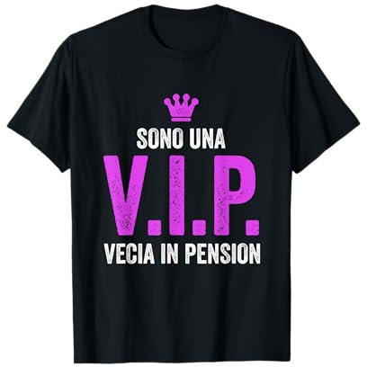 Divertente Idea Pensionato Mamma Nonna Gadget Pensione Donna Maglietta