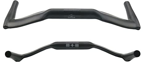 RXL SL Carbon Aero Bars Lenker Triathlon Carbon 31.8 Bullhorn Fahrradlenker Kohlefaser Aerolenker Bullhorn Lenker Drop Bar Fahrrad Aero Bars 440 Matt TT Lenker für Rennrad