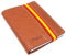 Vendopolis Cartera con Billetero DEPARTAMENTOS para Tarjetas Piel Cuero con Banda Elastica de Bandera ESPAÑA (Marron Tan)