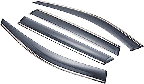 4 Stück Auto Windabweiser für VW Caddy 2005-2021, Regenschutz Wind Regenschutz Vent Shades Guard Deflector Fenstervisiere