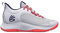 Under Armour Curry 3Z6 Herren-Basketballschuhe (Mod Gray/Halo Gray/Midnight Navy - 101, US-Schuhgrößensystem, Erwachsene, Herren, Numeric, Medium, 12), Weiss/opulenter Garten, 46 EU