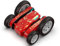 DEERC Mini Voiture télécommandée Cascade Double Face, Voitures RC Tout-Terrain 4 Roues motrices rotatives 360° avec phares 2,4 GHz, Voiture Jouet Rechargeable intérieure/extérieure pour Ans 4 à 12