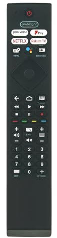 ALLIMITY SRC-4526 Telecomando vocale Compatibile con Philips 4K OLE TV 65OLED805/12 65OLED855/12 65OLED856/12 65PUS8505 65PUS8545/12 65PUS9435/12 75PUS8807/12 43PUS8505 50PUS8505 58PUS8545