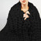 XLJLKJDS Handmade Giant Chunky Knit Throw Blanket Throw, Handmade Chunky Knit Blankets, Merino Wool Blend Arm Knit Throw Fashion Sofa Blanket Yoga Mat Rug Home Decor Gift