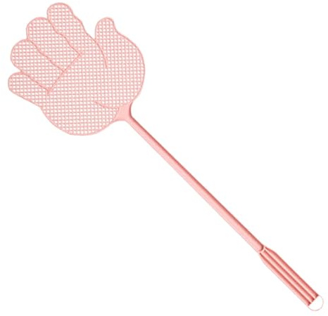 Matamoscas resistente, matamoscas de mano larga eficaz, matamoscas manual, matamoscas de multifuncional, diseño en forma de mano, matamoscas para moscas, e insectos