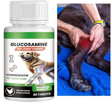 Dog Relief Tablets - Dog Allergy Relief Treats | Dry Skin Tablets For Dogs | Dry And Itchy Skin Relief | Puppy Chews | Natural Dog Discomfort Soothing Supplements For Small Dogs Puppy