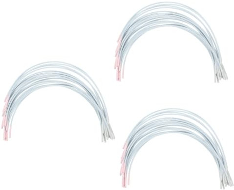 Operitacx 30 Pairs Bras Support Ring Bra DIY Cup Bra under Wires Bra Underwire Repair Bra Wire Bra Underwire Repair Kit Womens Underwire Metal