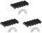 Fegtrtyoa 18Pcs Canoe Kayak Cord Lock Rudder Control Nylon Self-Lock Rope Cord Tensioner Runner Anchor Jam Cleat Boat Accessories