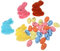 IWOWHERO 1 Set Easter Egg Bunny Set Decoration Cute Decoration Fixer Spool Spool Kettle Thermostat Kit Water Heater Bunny Egg Ornament Accessories Drip Arrows Mini Eggs Foam