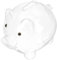 INOOMP Tirelire Cochon Transparent Tirelire Décorative Forme de Cochon pour Économiser Capacité pour Garçon Fille et Adultes pour Décoration de Bureau ou Cadeau