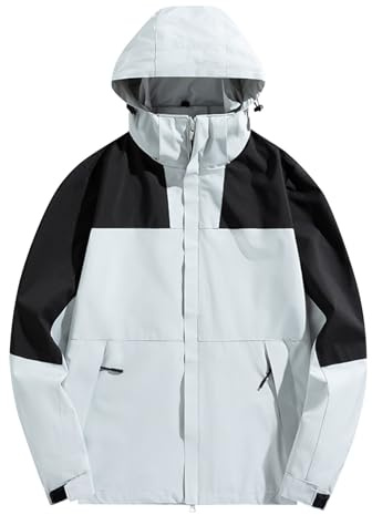 TOFOTL Regenjacke Herren Reiten Military Funktionsjacke Regenjacken Joggen Leichte Regenset Regenmantel