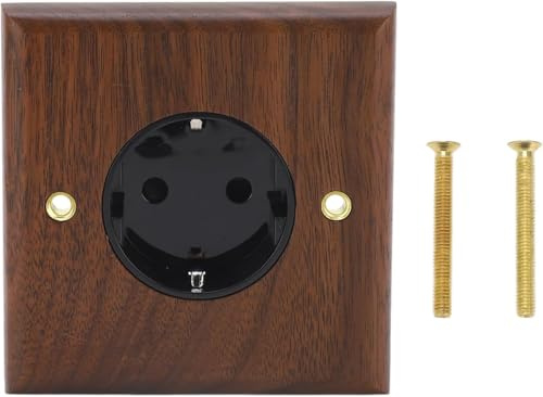 Herramientas compatibles con Toma de corriente de pared estándar de la UE, 16 A, 250 V, interruptor de luz de pared eléctrico retro, tablero de enchufe