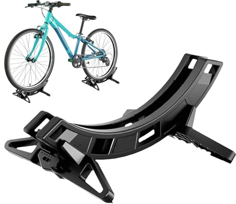 Fahrradständer für Garage, Laden, Schaufenster, strapazierfähig, verstellbar, für Boden, Garage, Geschäft, Wohnheim, Innen- und Außenbereich, Balkon