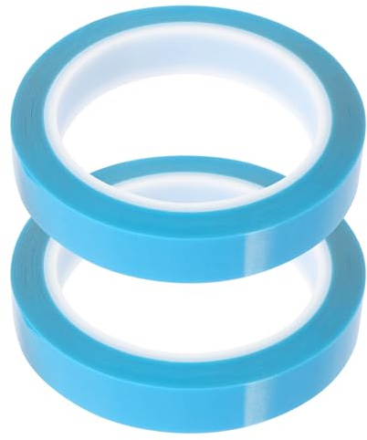 CAXUSD 2 Rolls Cold Resistant Pet Refrigerator Tape No Residue Adhesive for Fridge Door Repair Freezer Gasket Seal Noise Dampening Appliance Fixing Tape for Home DIY and Kitchen Use