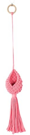 Dualoai Hängender Pflanzkasten für Drinnen Und Draußen Zur Wandmontage, Rosa