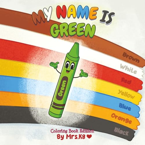 My Name is Green: Coloring Book Edition