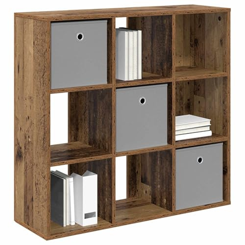 vidaXL Sideboard mit Schubladen Altholz 88,5 x 29 x 84,5 cm, Wohnzimmer Sideboard, moderner Stauraum, viel Platz zum Organisieren, Robustes freistehendes Möbelstück