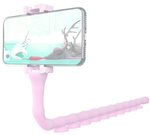 TOPBATHY Soporte Piezas Teléfono de Ventosa Diseño Móvil para Silicona Octopus 2 Resistente Funcional y para Oficina y Mesa