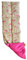 Textil FreWe Körnerkissen Baumwolle/Verschiedene Designs/ca. 63x16 cm / 8 Kammern (Flamingo/pink)