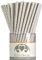 EinsSein 25x Pailles de Papier Wave L 19,5cm argenté