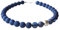 Polariskette dunkelblau mit Wisilvaperle Kette Collier blau