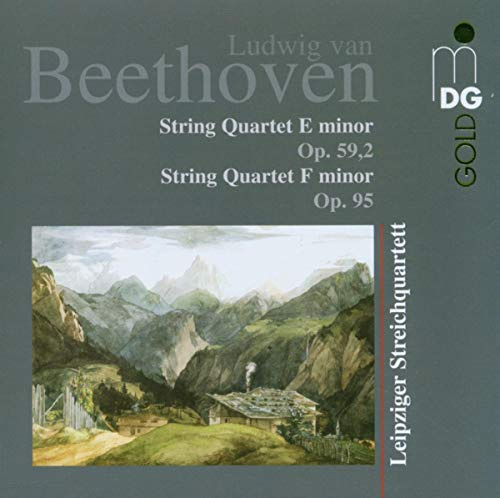 Beethoven: String Quartets E Minor Op. 59/2 / F Minor Op. 95