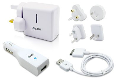 Dexim DPA017 Reise-Set für iPhone