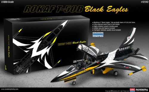 Academy AC12242-1/48 Rokaf T-50B Black Eagles Special Edition aircraft